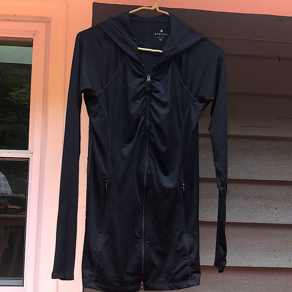 Athleta Lightweight Hoodie, Size XS, Full Zip, Never Worn, Like New.